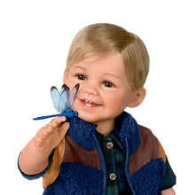 Load image into Gallery viewer, The Ashton-Drake Galleries Little Explorer Liam Lifelike Toddler Doll by Ping Lau 22-inches - RCE Global Solutions
