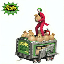 Load image into Gallery viewer, The Hamilton Collection BATMAN&#39;S BAT-TRAIN Heist Issue #2 JOKER&#39;S Wild Heist Hand-Painted Figurine with Bat-Signal Graphics and High-Gloss Finish Classic TV Series Collectible 4.88-inches
