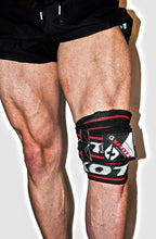 Load image into Gallery viewer, Skott Constrictor Knee Wraps Heavy Duty Knee Support Straps for Weightlifting Powerlifting &amp; Squats Comfortable Gym Wraps Unisex One Size Fits All
