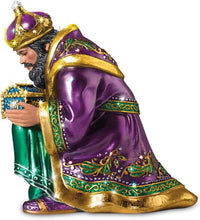 Load image into Gallery viewer, The Bradford Exchange King Balthazar From The Jeweled Nativity Figurine Collection Issue #3 Peter Carl Fabergé-Inspired Handcrafted Figurines - RCE Global Solutions
