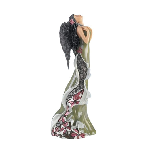 The Hamilton Collection Alluring Spirit of Twilight Figurine Moonlight Garden Angels of Tiffany Collection 7.25-inches - RCE Global Solutions