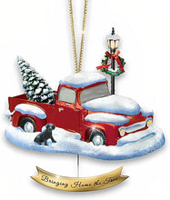 Load image into Gallery viewer, The Bradford Exchange Merriest of Holiday Moments Ornament Collection Issue #1 Set of 5 Unique Ornaments in Custom-Designed Musical Storage Box Handcrafted Christmas Decoration by Thomas Kinkade 4-inches - RCE Global Solutions
