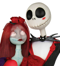 Load image into Gallery viewer, The Ashton-Drake Galleries Disney Tim Burton’s The Nightmare Before Christmas Scary Kind of Love Portrait Figure Set Collector&#39;s Edition Jack Skellington &amp; Sally 18.5-Inches - RCE Global Solutions
