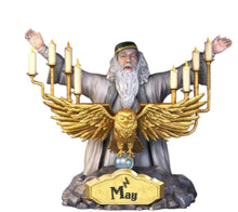 Load image into Gallery viewer, The Bradford Exchange HARRY POTTER Perpetual Calendar Collection Issue #3: May / Jun Hand-painted &amp; Handcrafted 3.5-Inch Sculpture Officially Licensed with Custom 13.5-Inch HOGWARTS™ Castle Display
