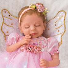 Load image into Gallery viewer, The Ashton-Drake Galleries Dream Blossom Silicone Fairy Baby Doll with Illuminated Outfit by Ina Volprich 13.5-Inches
