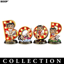 Load image into Gallery viewer, The Bradford Exchange Betty Boop Timeless Beauty Sculpture Collection Issue #2 Sweet &amp; Sassy Illuminated Marquee Letter 5-Inches
