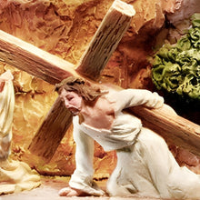 Load image into Gallery viewer, The Bradford Exchange Thomas Kinkade Faith Mountain The Story Of Christ Illuminated 3D Masterpiece Tabletop Sculpture Celebrates The Story of Easter In 13 Scenes And 45 Sculpted Figures 15&quot;-Inches - RCE Global Solutions
