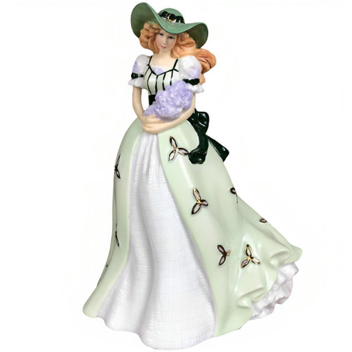 The Hamilton Collection Green Grow The Lilacs Irish Lady Figurine Irish Ladies of Song 7