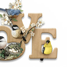 Load image into Gallery viewer, The Bradford Exchange &quot;Love In Bloom&quot; Sculptural Songbird Includes Cardinal, Bluebird, Goldfinch and Chikadees Wall Decor 9.5-inches - RCE Global Solutions
