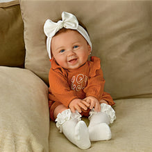 Load image into Gallery viewer, The Ashton-Drake Galleries Lilah Collectible Baby Doll So Truly Real® with RealTouch® Vinyl Skin True-to-life Look &amp; Feel Poseable Weighted Cloth Body, and Custom-Designed Outfit Doll Expertly Crafted by Ping Lau 18-Inches - RCE Global Solutions

