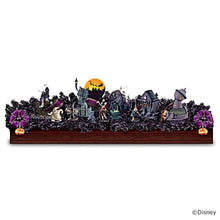 Load image into Gallery viewer, The Bradford Exchange Disney Hawthorne Village Division The Nightmare Before Christmas Illuminated Blacklight Garland Collection Issue #1 Jack&#39;s House with Jack Skellington and Sally Dual Figurine 6.75&quot; H Sculpture, 4.25&quot; H Figurine - RCE Global Solutions
