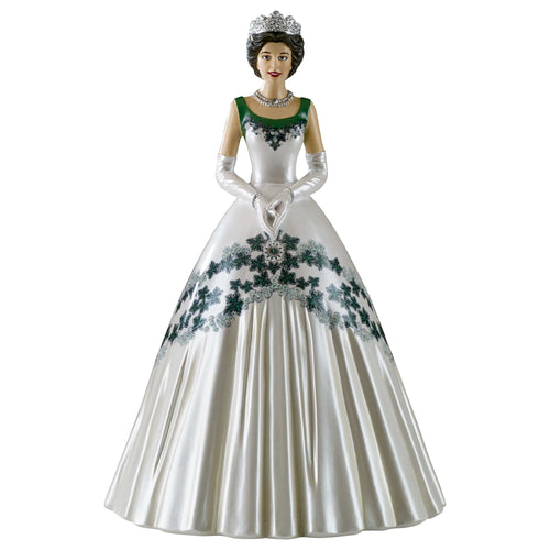 The Hamilton Collection Queen's Maple Leaf of Canada from Royal Style of Queen Elizabeth II Figurine Collection Issue #5 7-inches - RCE Global Solutions