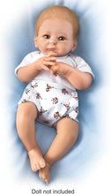 Load image into Gallery viewer, The Ashton-Drake Galleries Boy Reversible Diaper Covers and T-Shirt Baby Doll Accessory Set Featuring Dinosaur, Monkey &amp; Car Print - RCE Global Solutions
