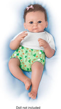 Load image into Gallery viewer, The Ashton-Drake Galleries Baby Doll Clothes Set, 4 Pieces, Reversible Holiday Diaper Covers and T-Shirt, Fits 16-20 Inch Dolls - RCE Global Solutions
