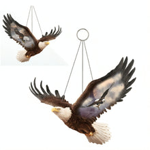Load image into Gallery viewer, The Bradford Exchange Soaring Spirits Hanging Sculpture Collection Canyon Guardian Eagle Hand-Sculpted and Hand-Painted Home Decor Sculpture by Ted Blaylock 10-inches
