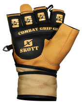 Load image into Gallery viewer, Skott Desert Warrior Weightlifting Gloves Military-Inspired with Wrist Wrap Support Anti-Slip Gel Grip Flexible Finger Protection Durable Training Best Body Building Fitness and Exercise Accessories Unisex
