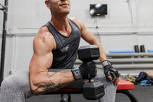 Load image into Gallery viewer, Skott Nemesis Evo2 Weightlifting Gloves with Integrated Wrist Wrap Support-Double Stitching for Extra Durability-Get Ripped with The Best Body Building Fitness and Exercise Accessories Unisex
