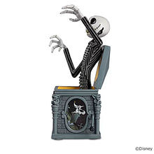 Load image into Gallery viewer, The Hamilton Collection Disney Tim Burton’s The Nightmare Before Christmas Jack Skellington ‘Jack’ in the Box Figurine Issue #1 Hand-Painted Resin Collectible 4.5-Inches
