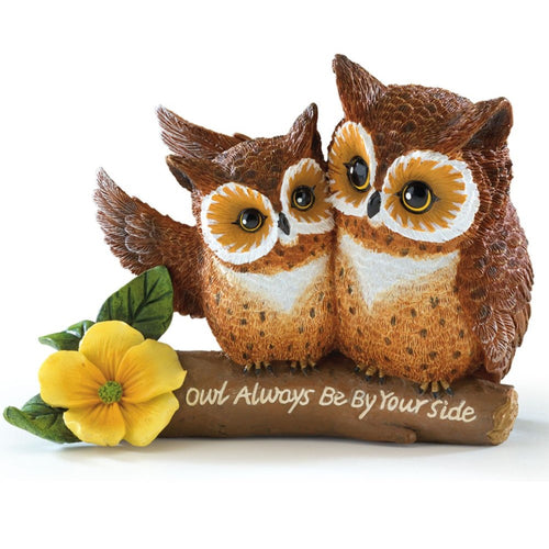 The Bradford Exchange Owl Figurine Always Be By Your Side By Kayomi Harai 3.5