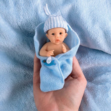 Load image into Gallery viewer, The Ashton - Drake Galleries Bundle Of Happiness Issue #4 Hand-Painted Lifelike Pint-Sized Sweet-As-Can-Be Babies  Miniature Baby Doll by Sherry Rawn 4-inches - RCE Global Solutions
