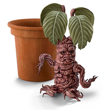 Load image into Gallery viewer, The Ashton-Drake Galleries Mandrake Portrait Figure Collector&#39;s Edition from Harry Potter™ Handcrafted in Hand-painted Vinyl Poseable Root Arms and Legs Includes Planting Pot 16-inches - RCE Global Solutions
