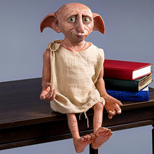 Load image into Gallery viewer, The Ashton-Drake Galleries Dobby The House Elf from Harry Potter™ Creatures Portrait Figure Collection Poseable with Sock Handcrafted in Hand-painted Vinyl Sculpted by Ina Volprich 18-inches - RCE Global Solutions
