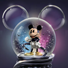 Load image into Gallery viewer, The Bradford Exchange Mickey Mouse Disney 100 Years of Wonder Glitter Globe Illuminated with LED Lights Commemorative Limited Edition Celebrating Disney&#39;s Centennial 10.5-Inches - RCE Global Solutions
