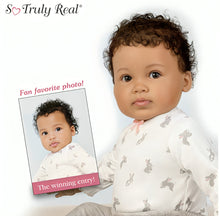 Load image into Gallery viewer, The Ashton-Drake Galleries Such A Doll Photo Contest Collection Issue #8: &#39;Paris&#39; Baby Doll Handcrafted Lifelike with RealTouch® Vinyl and Hand-Rooted Hair by Ping Lau 20-Inches
