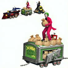 Load image into Gallery viewer, The Hamilton Collection BATMAN&#39;S BAT-TRAIN Heist Issue #2 JOKER&#39;S Wild Heist Hand-Painted Figurine with Bat-Signal Graphics and High-Gloss Finish Classic TV Series Collectible 4.88-inches
