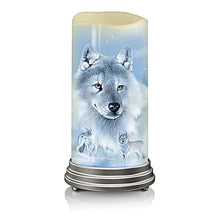 Load image into Gallery viewer, The Bradford Exchange Spirit Of The Wilderness Flameless Candle Set by Eddie Le Page 4 to 6-inches - RCE Global Solutions
