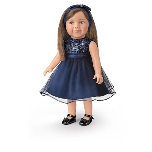 The Ashton-Drake Galleries Lucy's Big Adventures Child Doll and Accessory Set, 18-inch, with Designer Clothes and Accessories, 20 Pieces (Multi Color) - RCE Global Solutions