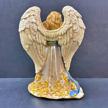 Load image into Gallery viewer, The Bradford Exchange Jeweled Nativity Figurine Collection Issue #6 Heavenly Angel Handcrafted Figurine with Over 100 Swarovski Crystals by Peter Carl Faberge Christmas Decorations 7.5-inches - RCE Global Solutions
