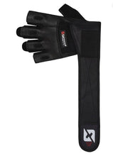 Load image into Gallery viewer, Skott Python Weight Lifting Gloves for Men and Women, Genuine Leather, Padded Palm and Fingers, Wrist Wrap Support (Unisex)
