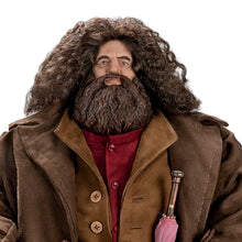 Load image into Gallery viewer, The Ashton - Drake Galleries Harry Potter Ultimate Year One Portrait Figure Collection Issue #4: Rubeus Hagrid with Mohair Hair Trench Coat and Accessories Skillfully Crafted True to Life Realism Figure 18.5-inches - RCE Global Solutions
