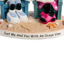 Load image into Gallery viewer, The Hamilton Collection Disney Just Me And You With An Ocean View Figurine Romantic Beach-Inspired Collectible Featuring Mickey and Minnie Mouse Handcrafted in Artist&#39;s Resin 5-inches - RCE Global Solutions
