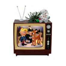 Load image into Gallery viewer, The Bradford Exchange &quot;Rudolph and Hermey&quot; Rudolph the Red-Nosed Reindeer Sculpture Collection Nostalgic TV-Inspired Holiday Decor with Light Music and &quot;Couple of Misfits&quot; from the Beloved TV Special Christmas Collectibles 5.75&quot; H x 4.25&quot; W x 3.5&quot; D - RCE Global Solutions
