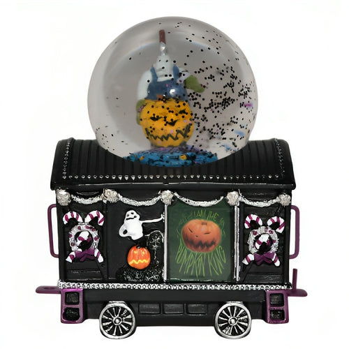 The Bradford Exchange Look Bunny Issue #15 from Disney Tim Burton The Nightmare Before Christmas Glitter Globe Train Collection - RCE Global Solutions