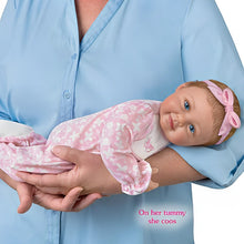 Load image into Gallery viewer, The Ashton-Drake Galleries Hold Me Hailey So Truly Real® Interactive Lifelike Baby Girl Doll Makes 5 Sweet Sounds Weighted Fully Poseable with Soft RealTouch® Vinyl Skin by Artist Ping Lau 18-Inches - RCE Global Solutions
