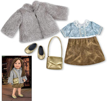Load image into Gallery viewer, The Ashton-Drake Galleries Lucy&#39;s Big Adventures Child Doll and Accessory Set, 18-inch, with Designer Clothes and Accessories, 20 Pieces (Multi Color) - RCE Global Solutions
