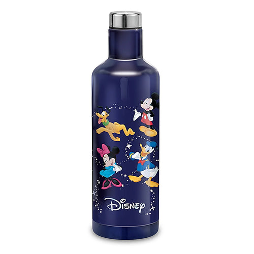 The Bradford Exchange The Magic of Disney Drinkware Collection Issue #2 Insulated Stainless Steel Mickey and Friends 17-oz Water Bottle 10.5-inches - RCE Global Solutions