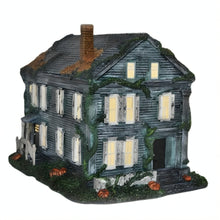 Load image into Gallery viewer, The Bradford Exchange America's Most Haunted Village Collection Issue #5: Lizzie Borden lluminated Halloween Building Hand-Painted Artist Resin Haunted House Decor 6.5-inches
