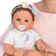 Load image into Gallery viewer, The Ashton - Drake Galleries One Of A Kind Katherine So Truly Real® Lifelike RealTouch® Vinyl Skin Realistically Hand-painted with Magnetic Pacifier &amp; Poseable Weighted Doll by Ping Lau 18-inches
