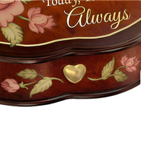 Load image into Gallery viewer, The Bradford Exchange My Great-Granddaughter, I Love You Today, Tomorrow, Always Swiss-Inspired Music Box Heirloom-Quality Keepsake Plays &quot;You Are So Beautiful&quot; 6-Inches - RCE Global Solutions

