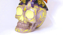 Load image into Gallery viewer, The Hamilton Collection Jasmine Becket-Griffith Spirit of The Inspiring Hope Glow in The Dark Sugar Skull Decor 6&quot;-Inches
