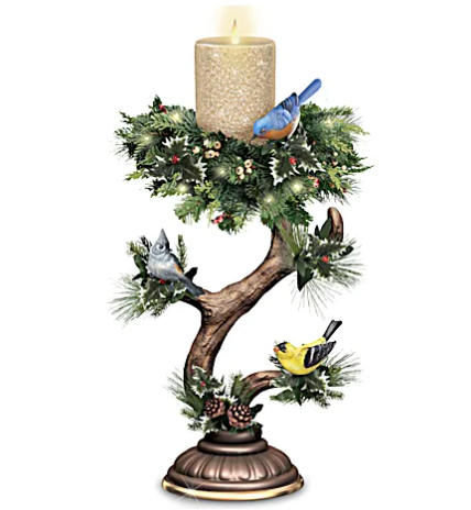 The Bradford Exchange Twilight Treasure Candle Collection Issue #3 with LED Light 10.5 to 12-inches - RCE Global Solutions