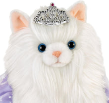 Load image into Gallery viewer, The Ashton-Drake Galleries Fabulous Feline Kitten Hold That Pose! Plush Cat with Crown Lavender Skirt and Dazzling Duchess Outfit 10-Inches - RCE Global Solutions
