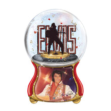 Load image into Gallery viewer, The Bradford Exchange Elvis Presley Hound Dog Musical Glitter Globe 6&quot;-Inches #3 - RCE Global Solutions
