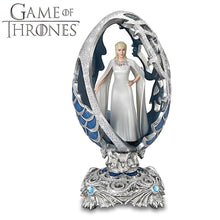 Load image into Gallery viewer, The Bradford Exchange Game Of Thrones Mother Of Dragons Issue #1 Daenerys Targaryen Dragon Egg Sculpture Collection 7-inches - RCE Global Solutions
