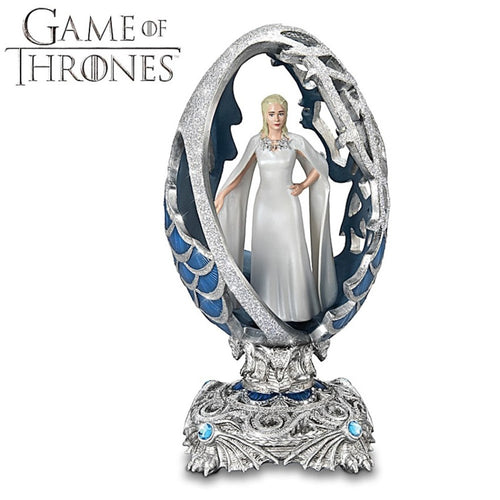The Bradford Exchange Game Of Thrones Mother Of Dragons Issue #1 Daenerys Targaryen Dragon Egg Sculpture Collection 7-inches - RCE Global Solutions