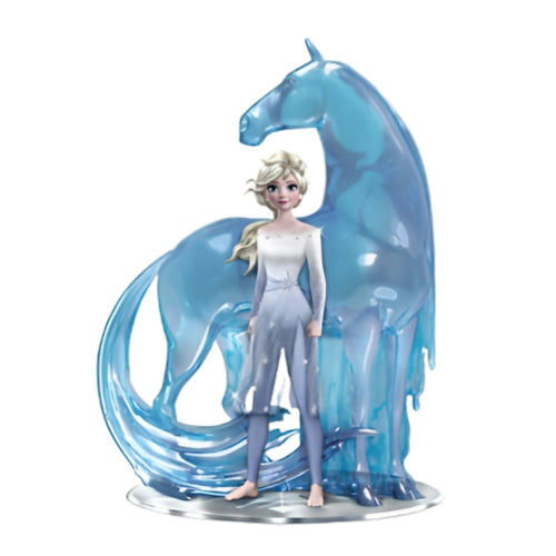 The Hamilton Collection Frozen 2 Trust Your Journey Elsa and Nokk Figurine with 15 Genuine Swarovski Crystals 10-Inches - RCE Global Solutions